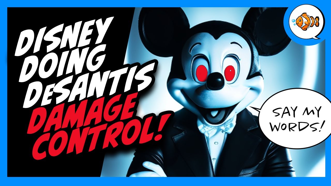 Disney in DeSantis DAMAGE CONTROL Mode?!