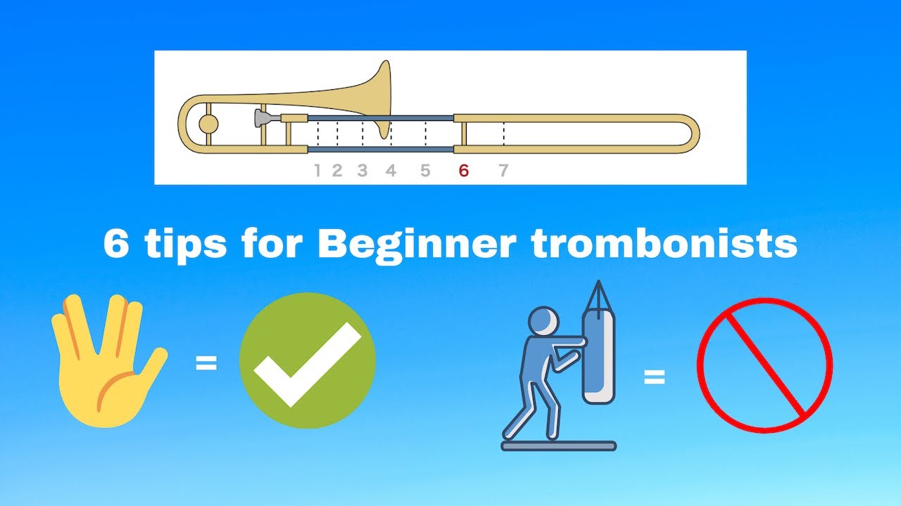 6 of the most common mistakes I see from beginner trombonists and how to fix them!