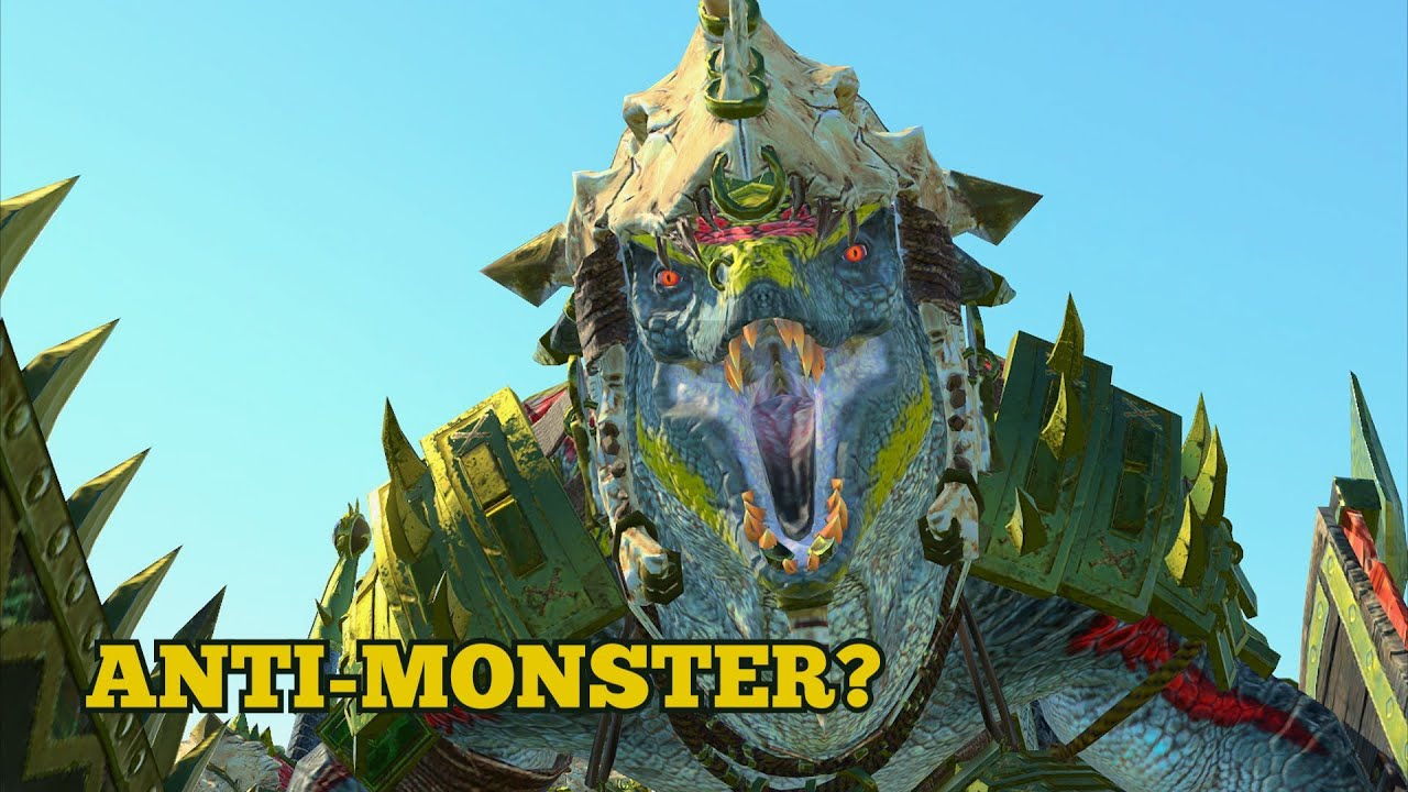 How Temple Guard Perform Against Elite Monsters | Total War Warhammer 3