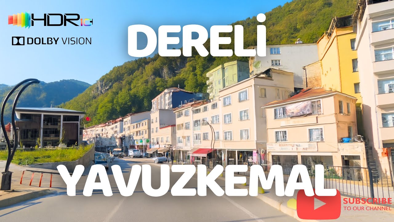 🇹🇷4K.POV. AUTUMN LANDSCAPE🍁TÜRKİYE (TURKEY) DERELİ -YAVUZKEMAL YAYLALAR (HIGHLANDS)