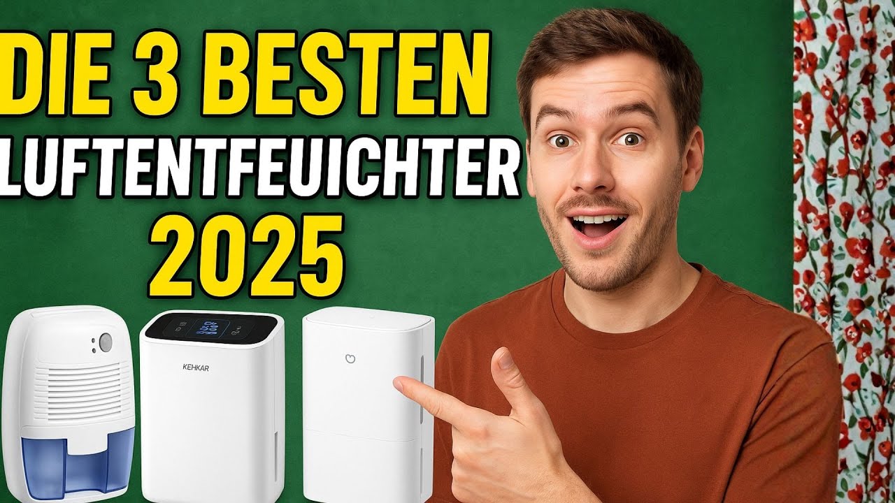 Die besten LUFTENTFEUCHTER 2026 | Top 3 Luftentfeuchter 3 Preisklassen im Vergleich 💦🌬️