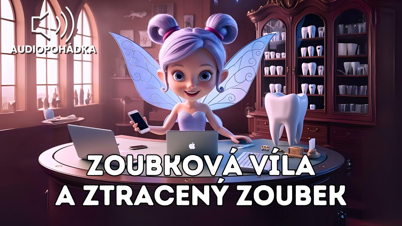 Zoubková víla Lentilka a ztracený zoubek | Kouzelná audio pohádka pro děti