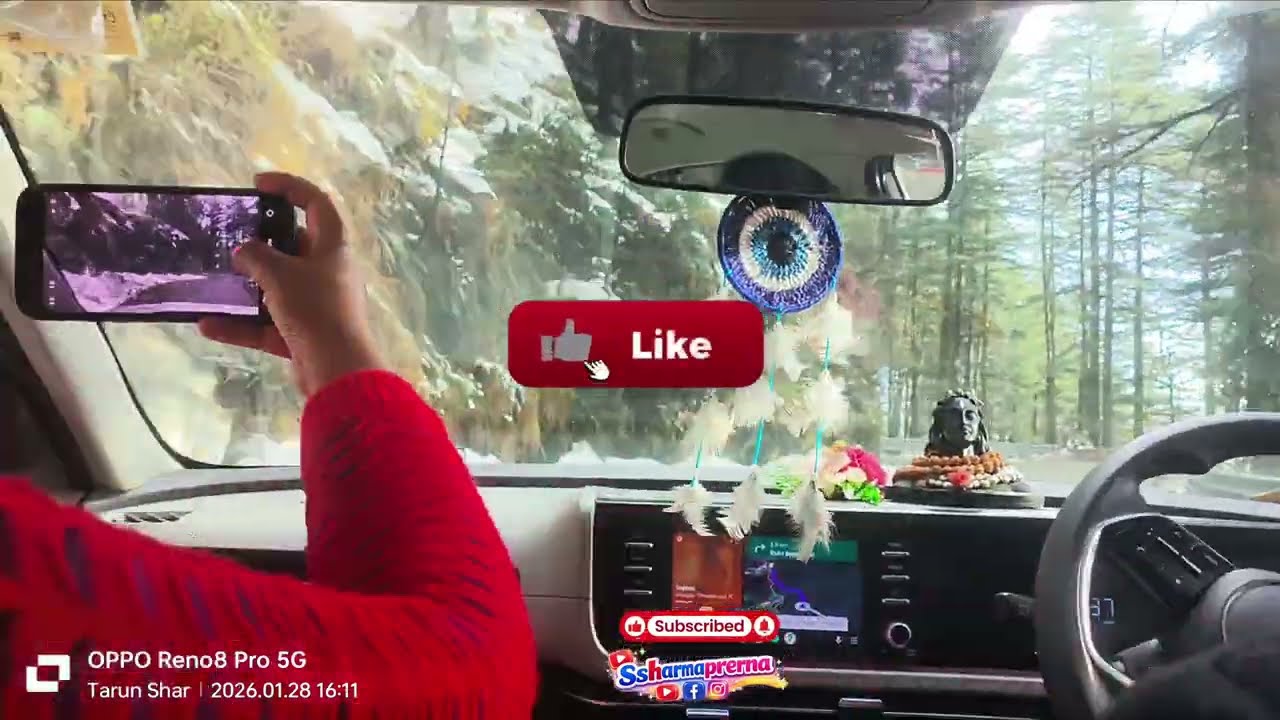 Kufri Tour from Inside the Creta 🚙❄️ | Scenic Drive | SSharmaPrerna | Like 👍 Share 🔁 Subscribe ❤️