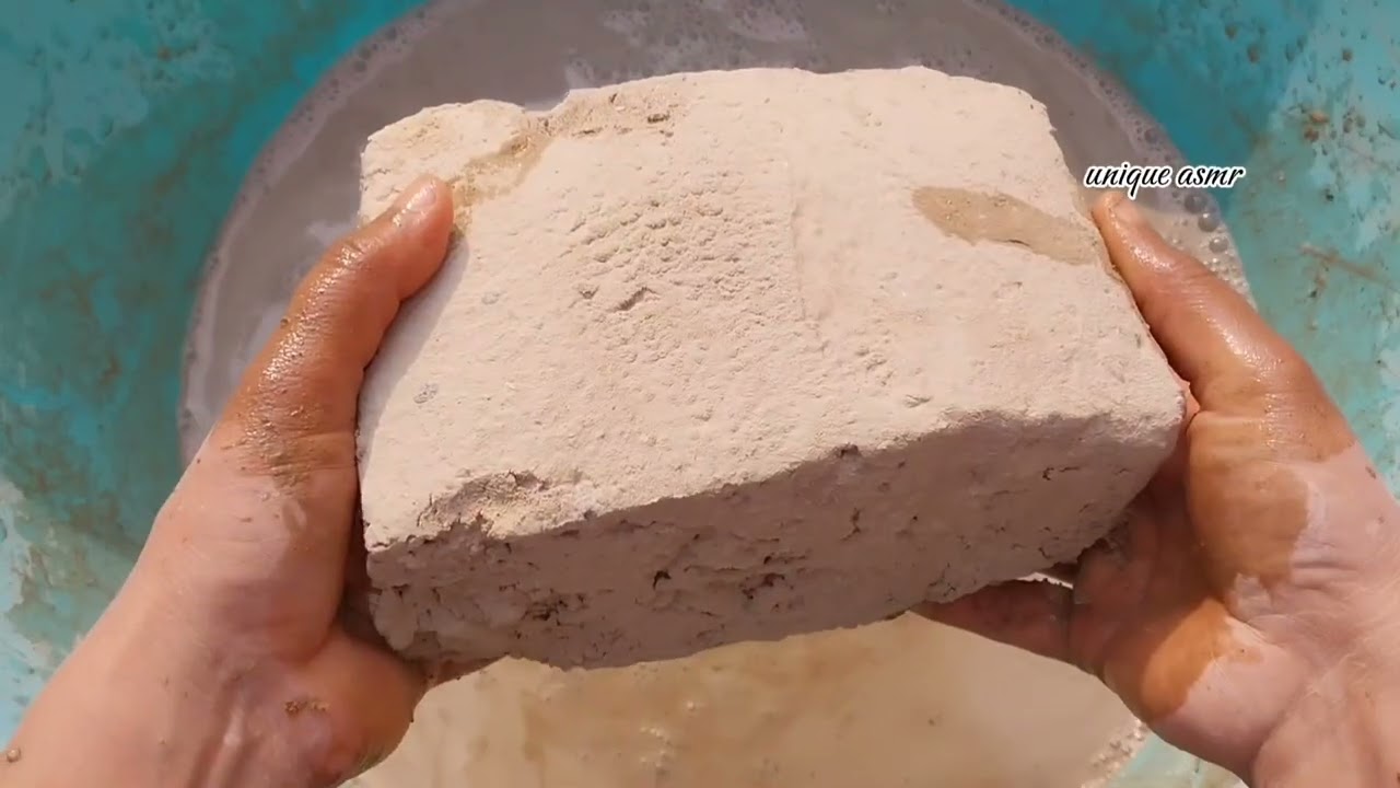 Satisfying Mud Concrete Crumbling |ASMR