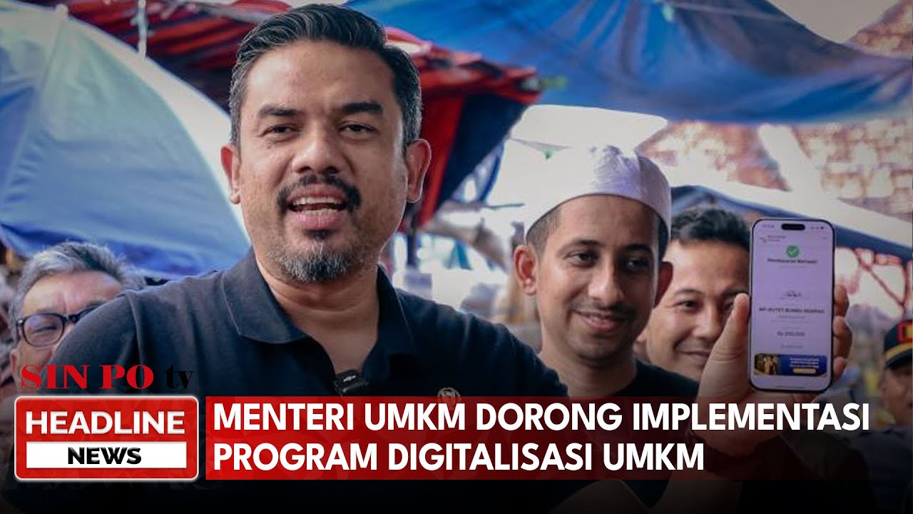 Menteri UMKM Dorong Implementasi Program Digitalisasi UMKM