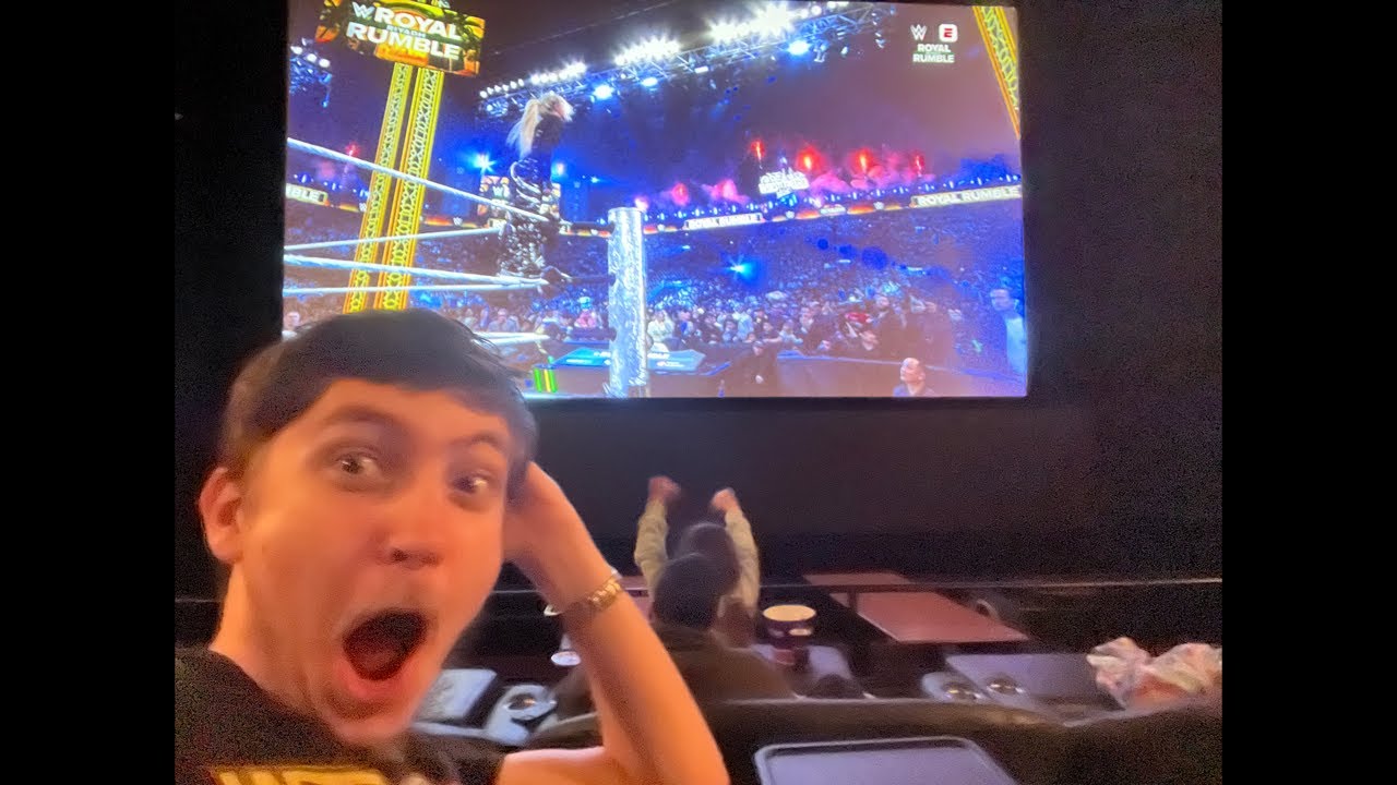 2026 WWE Men’s Royal Rumble Match LIVE MOVIE THEATER REACTION!