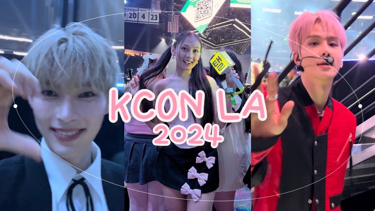 KCON LA VLOG 2024 (NCT 127, BINI, Enhypen, ZB1 and many more)