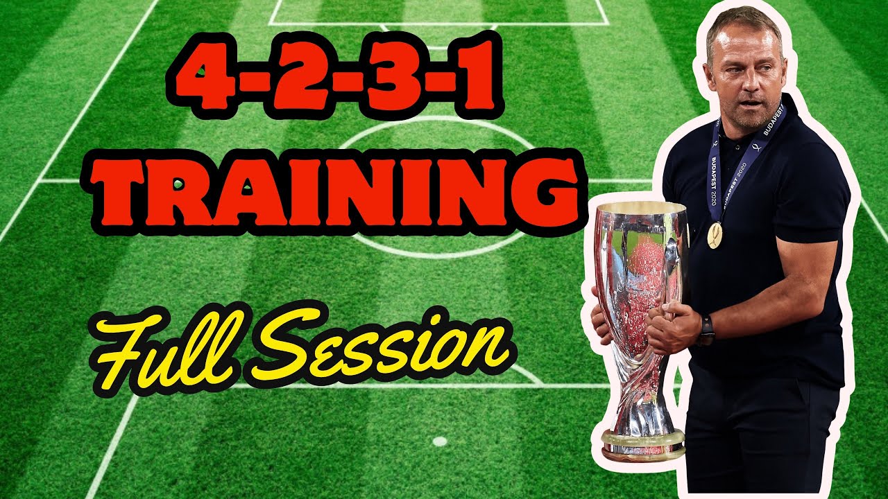 4-2-3-1 FULL TRAINING SESSION