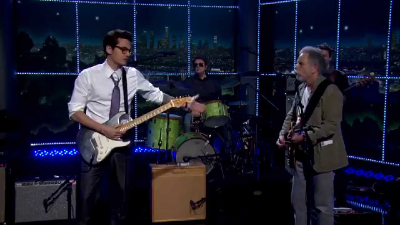 The Late Late Show   Bob Weir and John Mayer Perform Althea