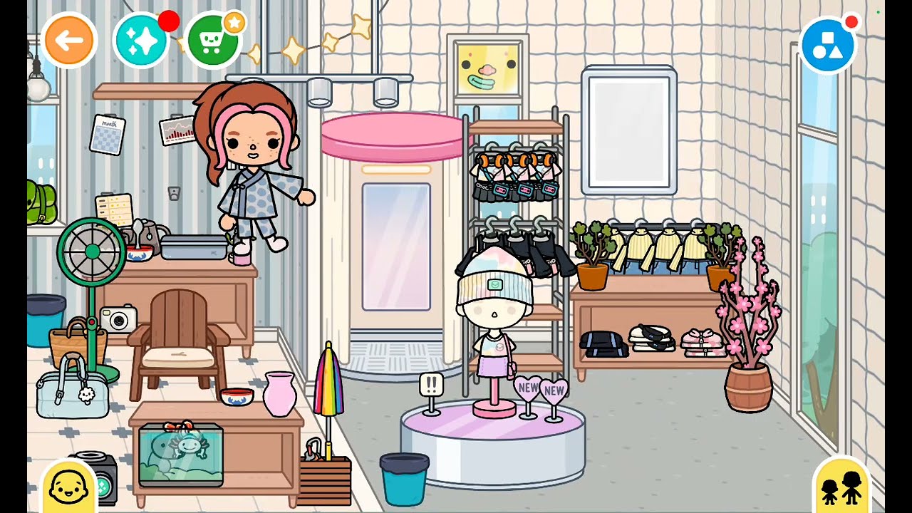 AnnaStar играю в игру Toca Boca часть 7 новая история 