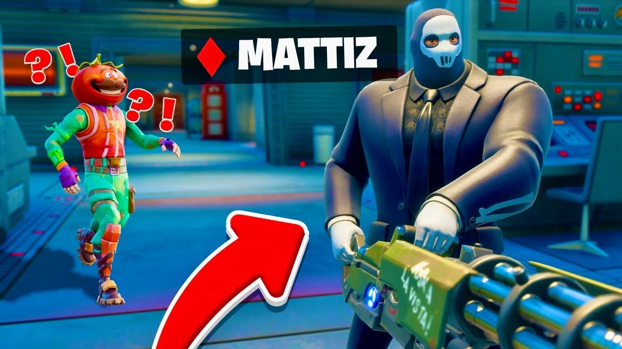 COSA SUCCEDE SE TI FINGI IL BOSS BRUTUS PER TUTTA LA PARTITA?! Fortnite ITA