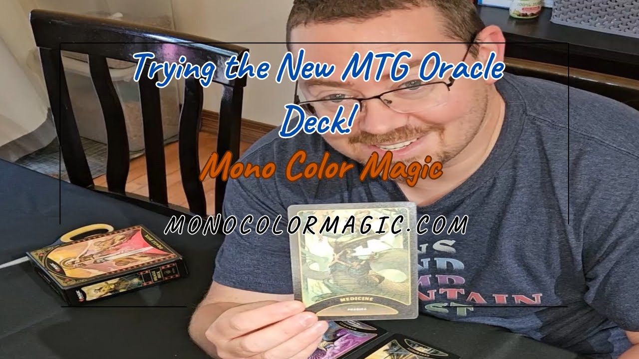 How to Use the New MTG Oracle Deck Magic: the Gathering