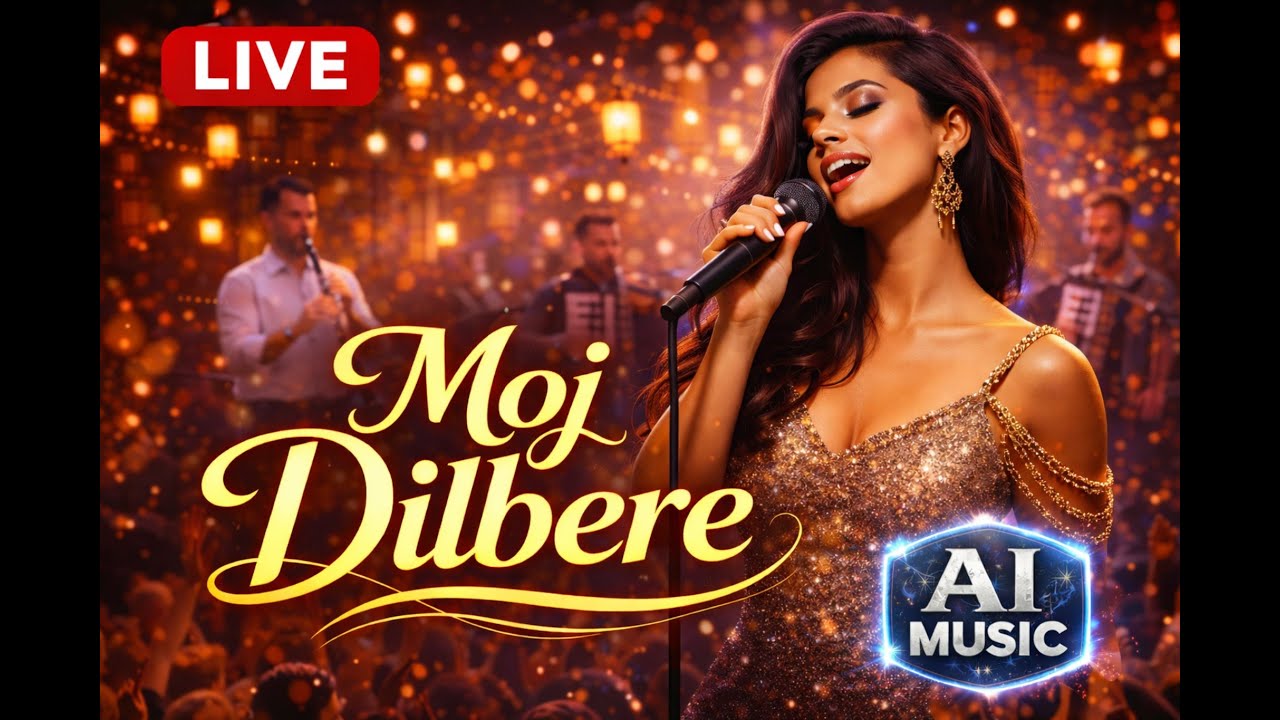 Moj Dilbere (LIVE AI Concert) | Traditional Bosnian Sevdalinka | AI Music