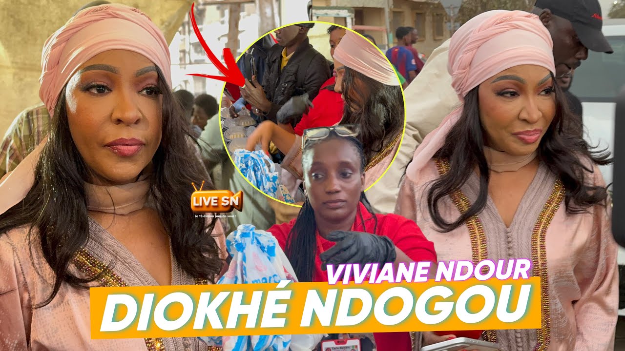 SPECIAL DIOKHÉ NDOGOU DE VIVIANE CHIDID avec SA TEAM