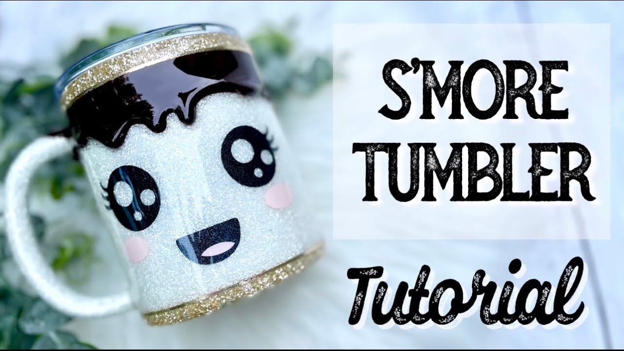S'MORE TUMBLER TUTORIAL | TECKWRAP CRAFT NEW VINYL