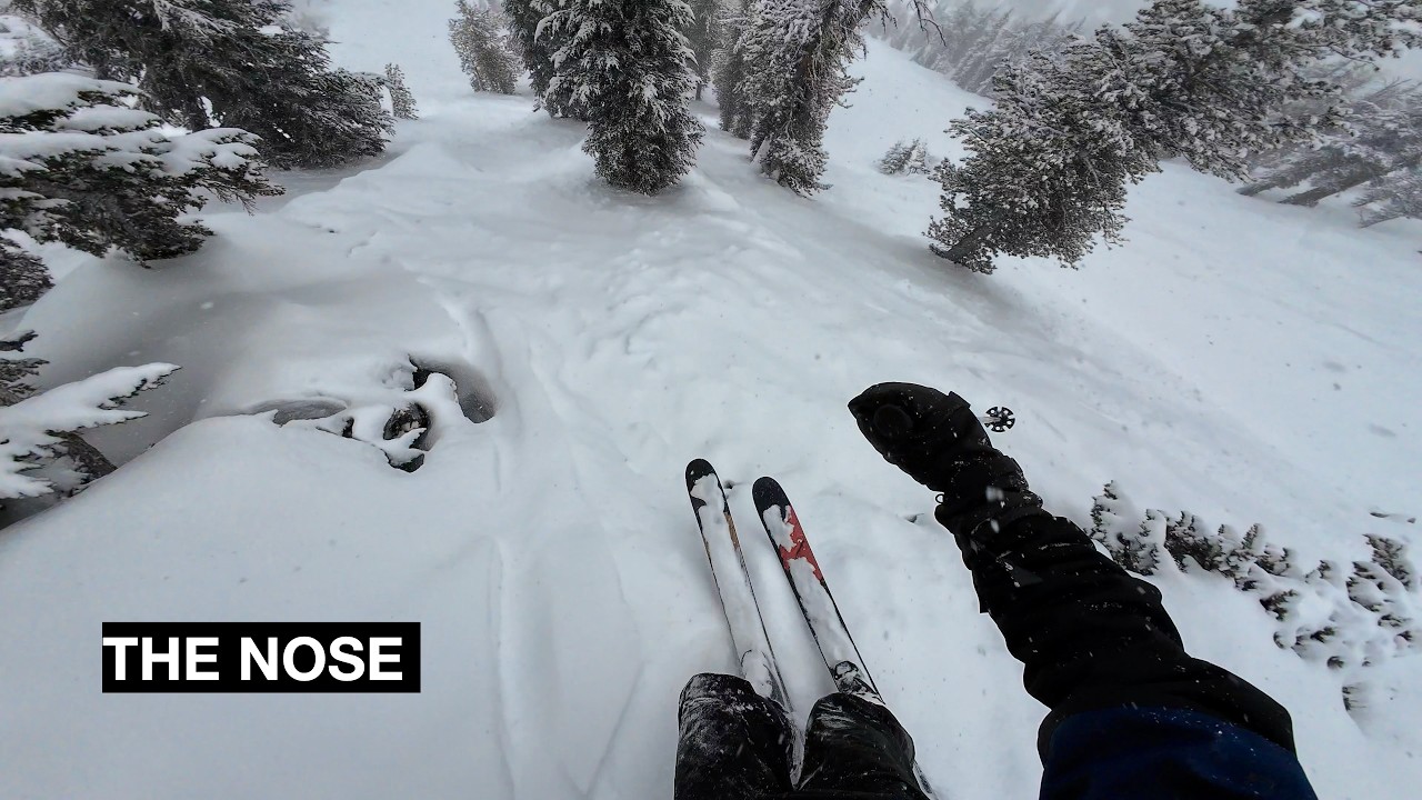 The Nose - The Chutes - Mt. Rose, NV