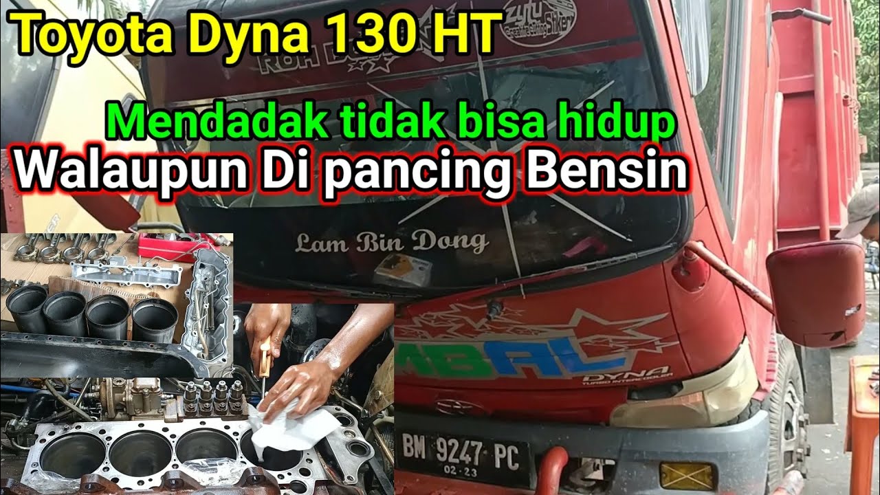 Toyota Dyna 130 HT Tiba tiba tidak bisa di hidupkan ( hati hati dengan saringan udara )