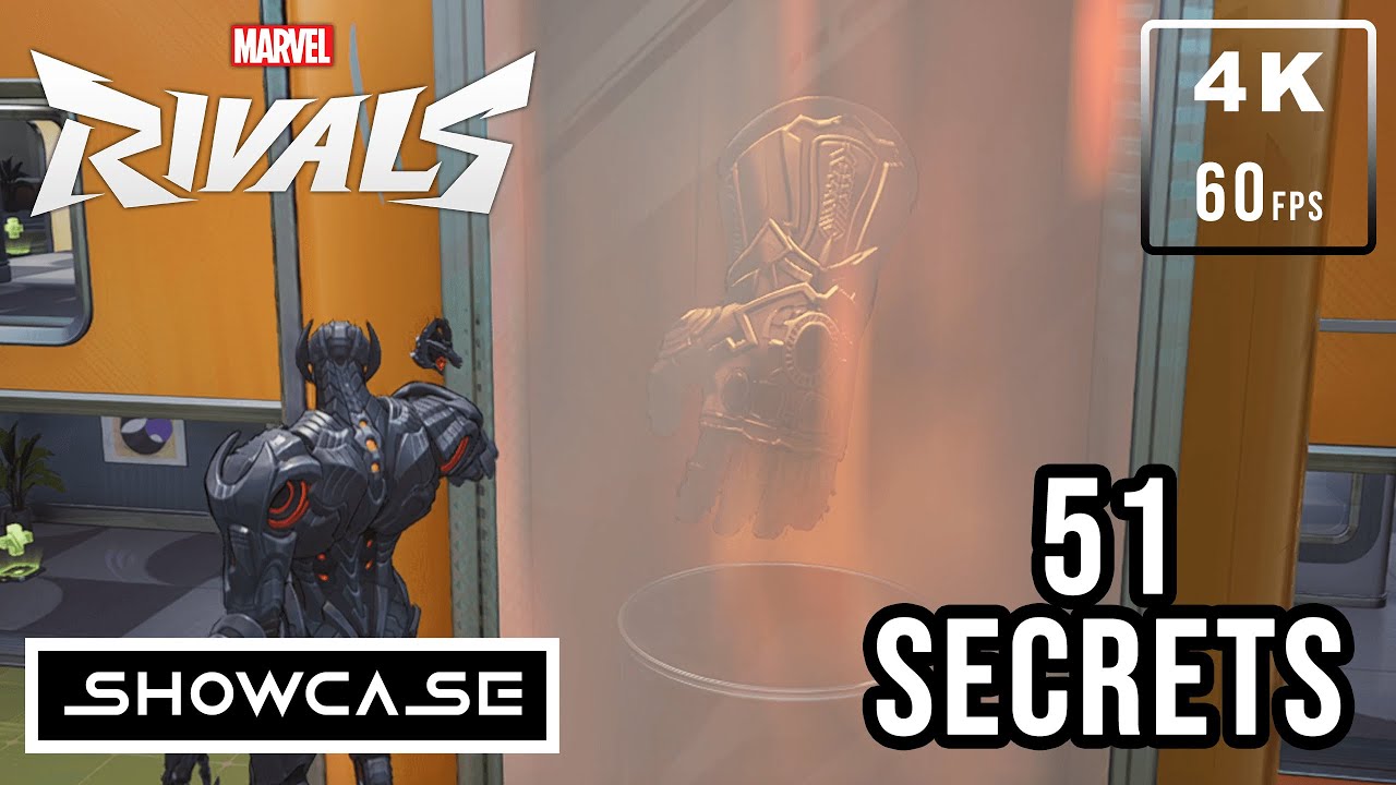 Marvel Rivals: Museum of Contemplation All 50+ Secrets Showcase  [4K + 60FPS] #marvelrivals