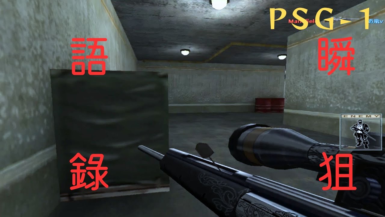 [SFonline][스페셜포스][PSG-1]給你們看看全程瞬開的瘋子!PSG-1瞬開精華