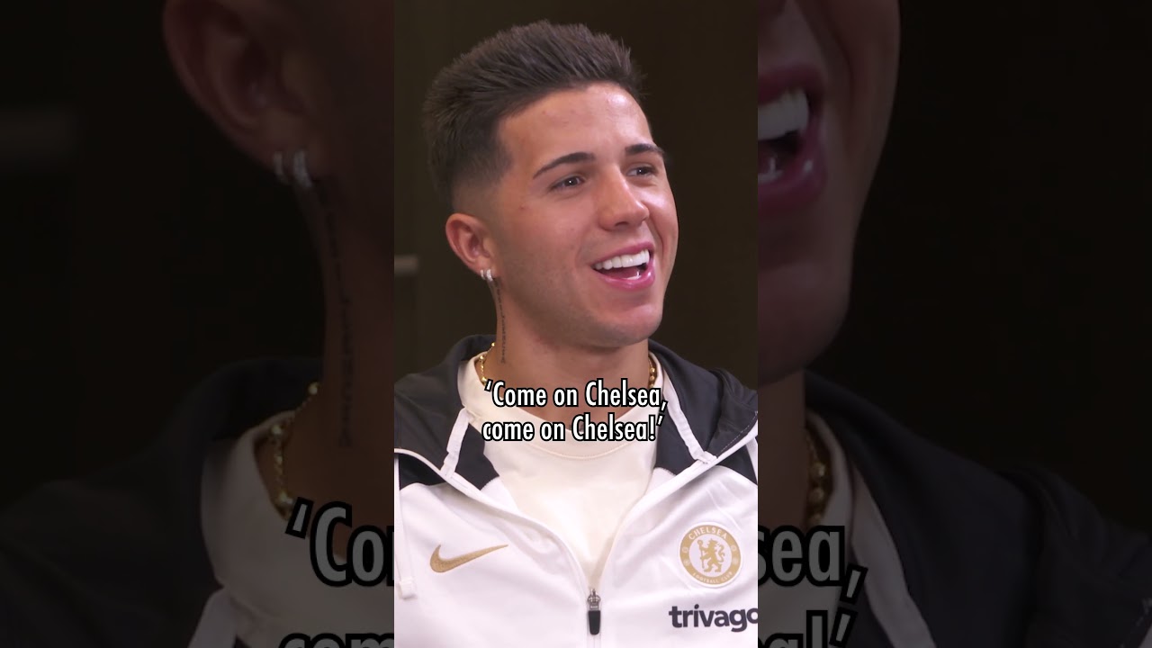 Enzo's favorite Chelsea chant 🗣️ &lsquo;Come on Chelsea, come on Chelsea!&rsquo;
