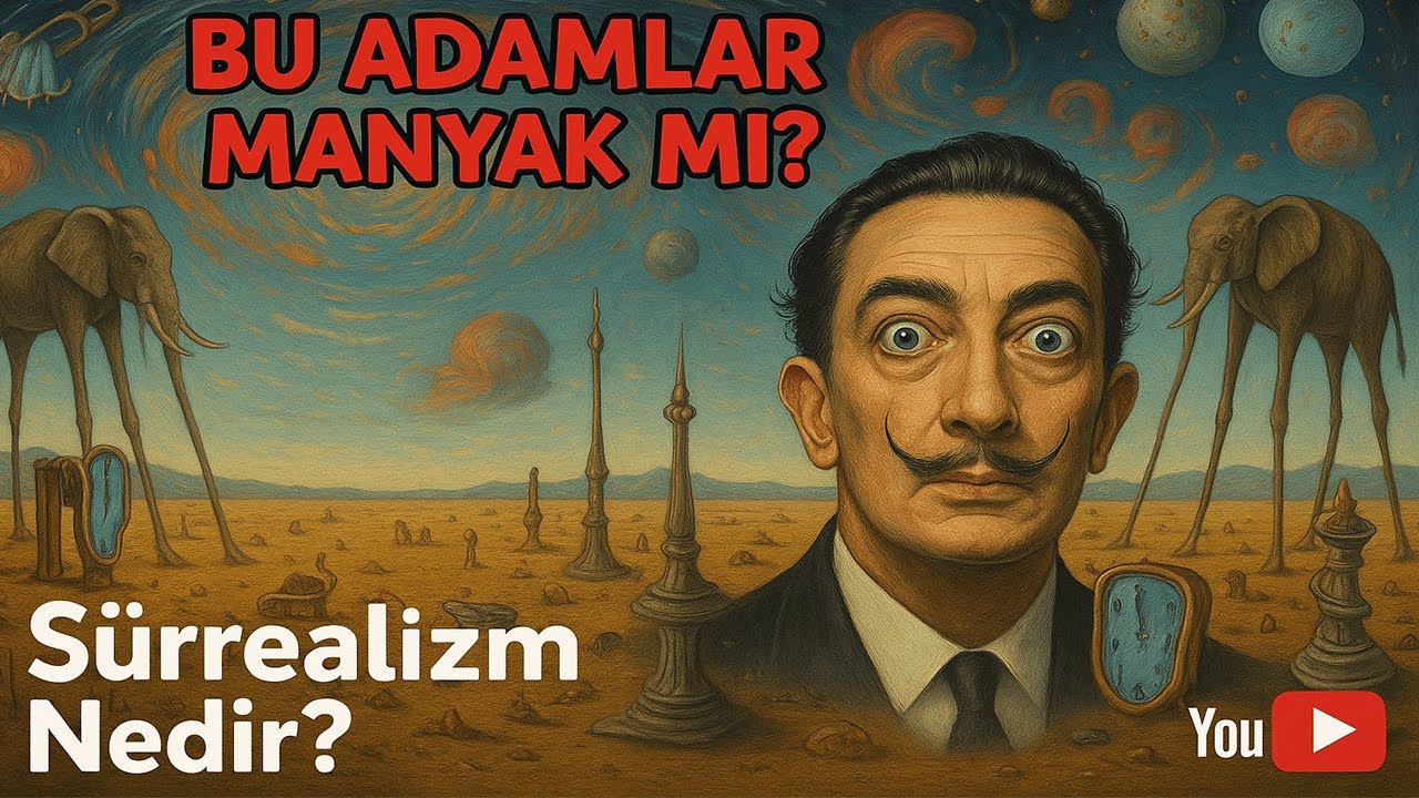 S&uuml;rrealizm Nedir? /Salvador Dali/ Uyku i&ccedil;in Tarih ve Sanat