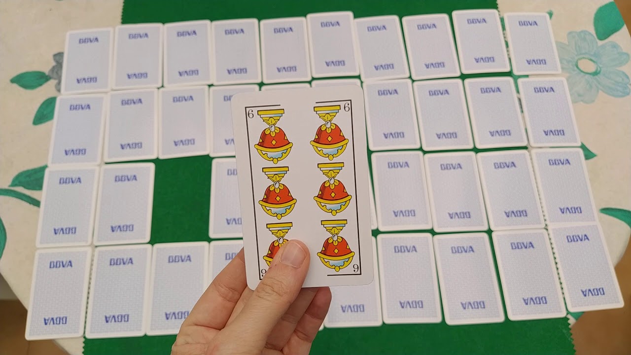 Solitario con cartas