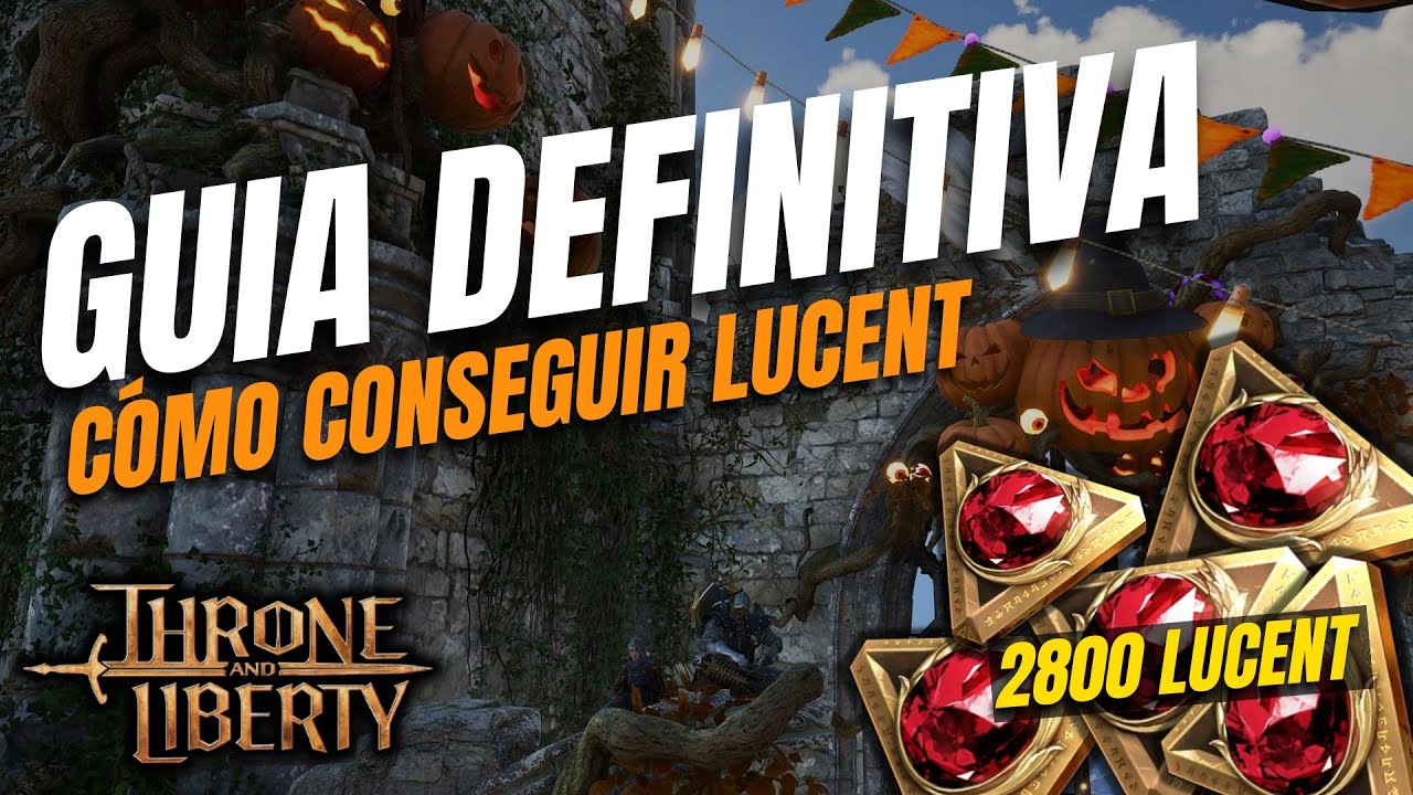 ¡De 280 a 2800 Lucent en 3 DÍAS! 💎 La GUÍA DEFINITIVA para CONSEGUIR LUCENT en Throne and Liberty