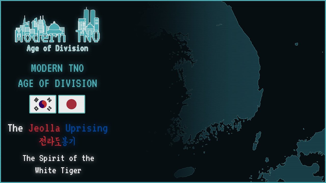 Modern TNO Mapping | The Jeolla/Korean Uprising | Every 12 Hours