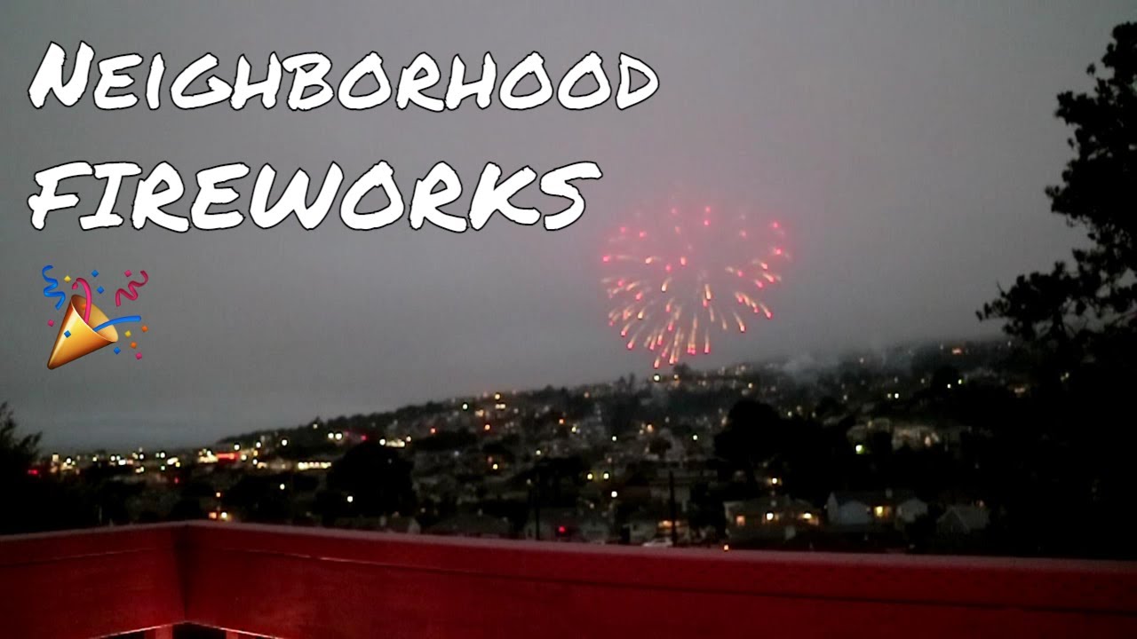 PACIFICA July 4th (Neighborhood) FIREWORKS 2021🎇