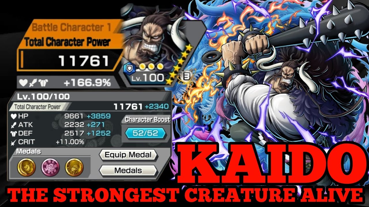 KAIDO GAMEPLAY | ONE PIECE BOUNTY RUSH | OPBR