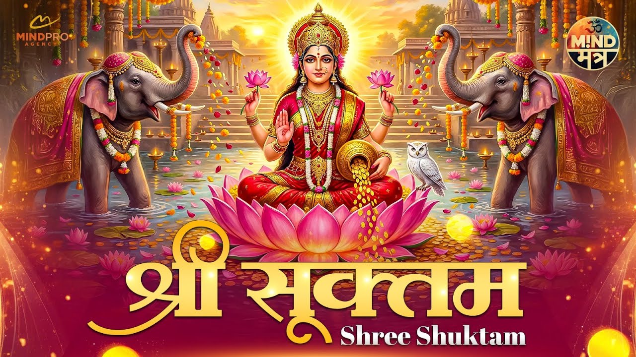 Shree Shuktam | श्री सूक्तम् | Powerful Lakshmi Mantra for Wealth & Prosperity #lakshmimantra