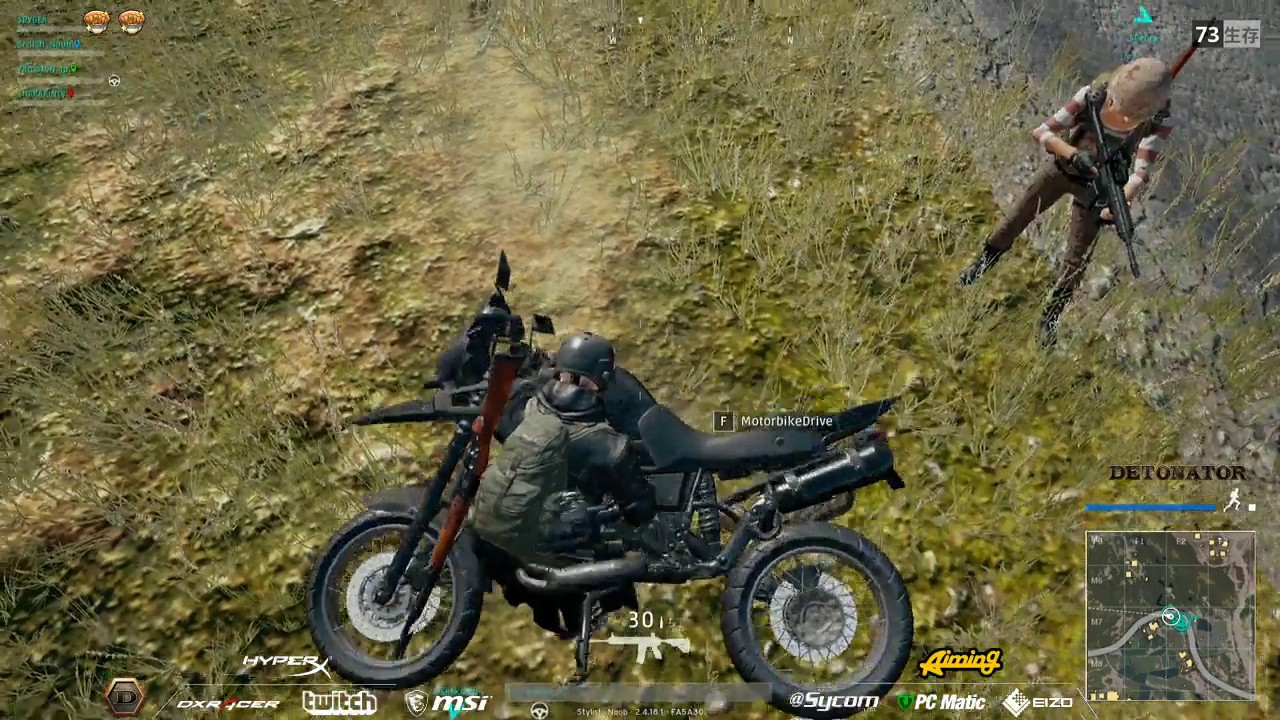 [PUBG]DeToNator 4BR 連携〇