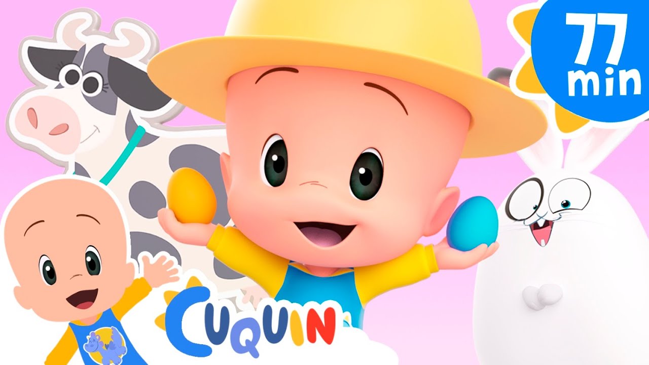 Na Fazenda do meu tio 🧑‍🌾🚜 e mais músicas infantis de Cleo e Cuquin - Família Telerín