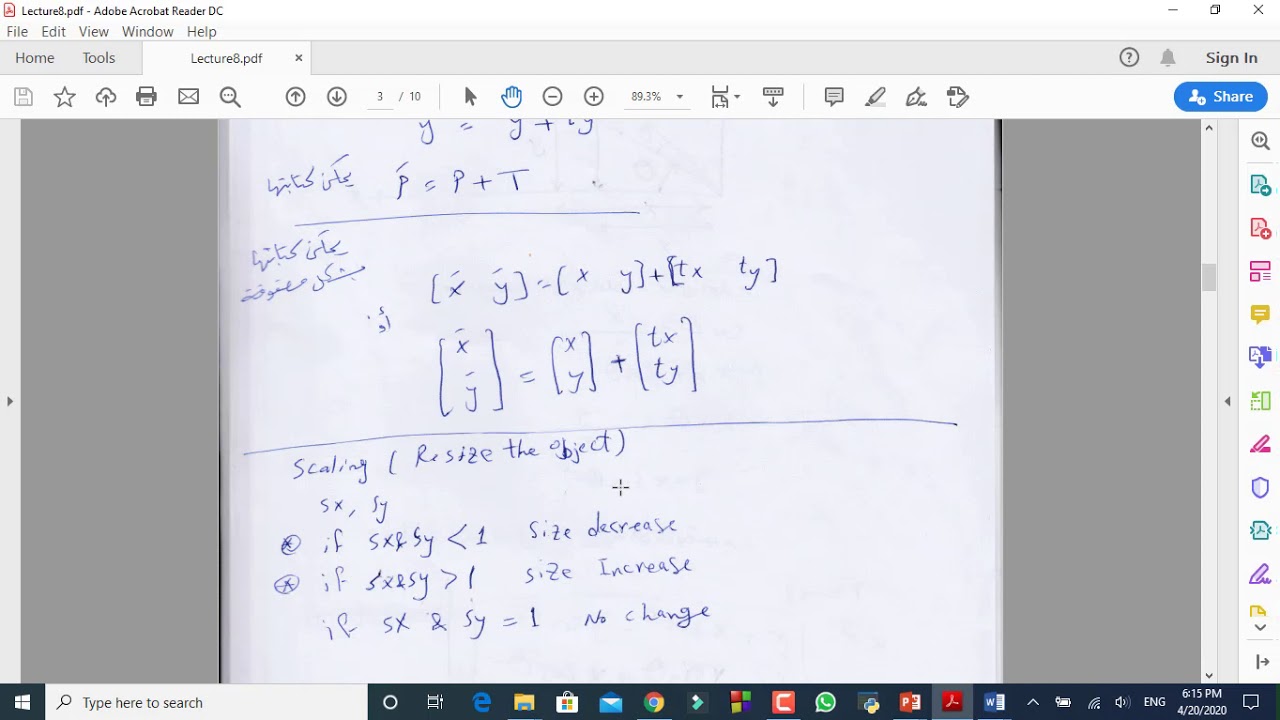 2D Transformation - Computer Graphics