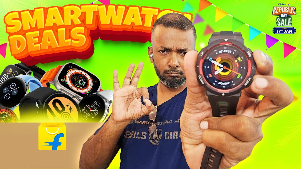 Smartwatch & Fitness Tracker Deals ⌚ | Republic Day Sale 2026 | Apple, Samsung, Redmi, Oneplus #SBUS