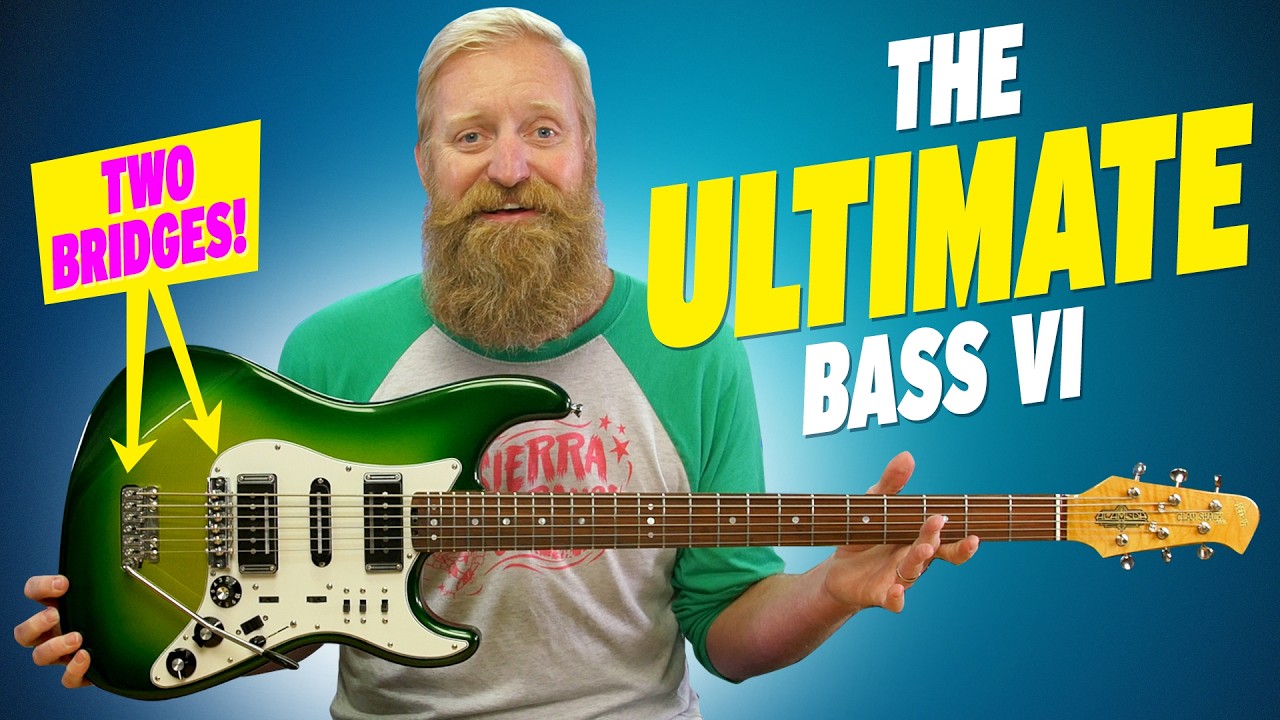 I GAVE THIS GUITAR THE GREATEST COMPLIMENT A YOUTUBER CAN GIVE - Alameda Clamshack Deluxe DEEP VI