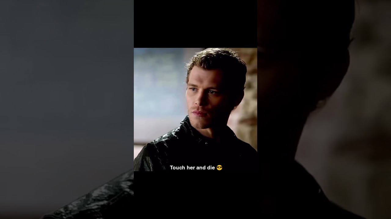 Touch her and die lol #tvd #thevampirediaries #elenagilbert #delenaforever