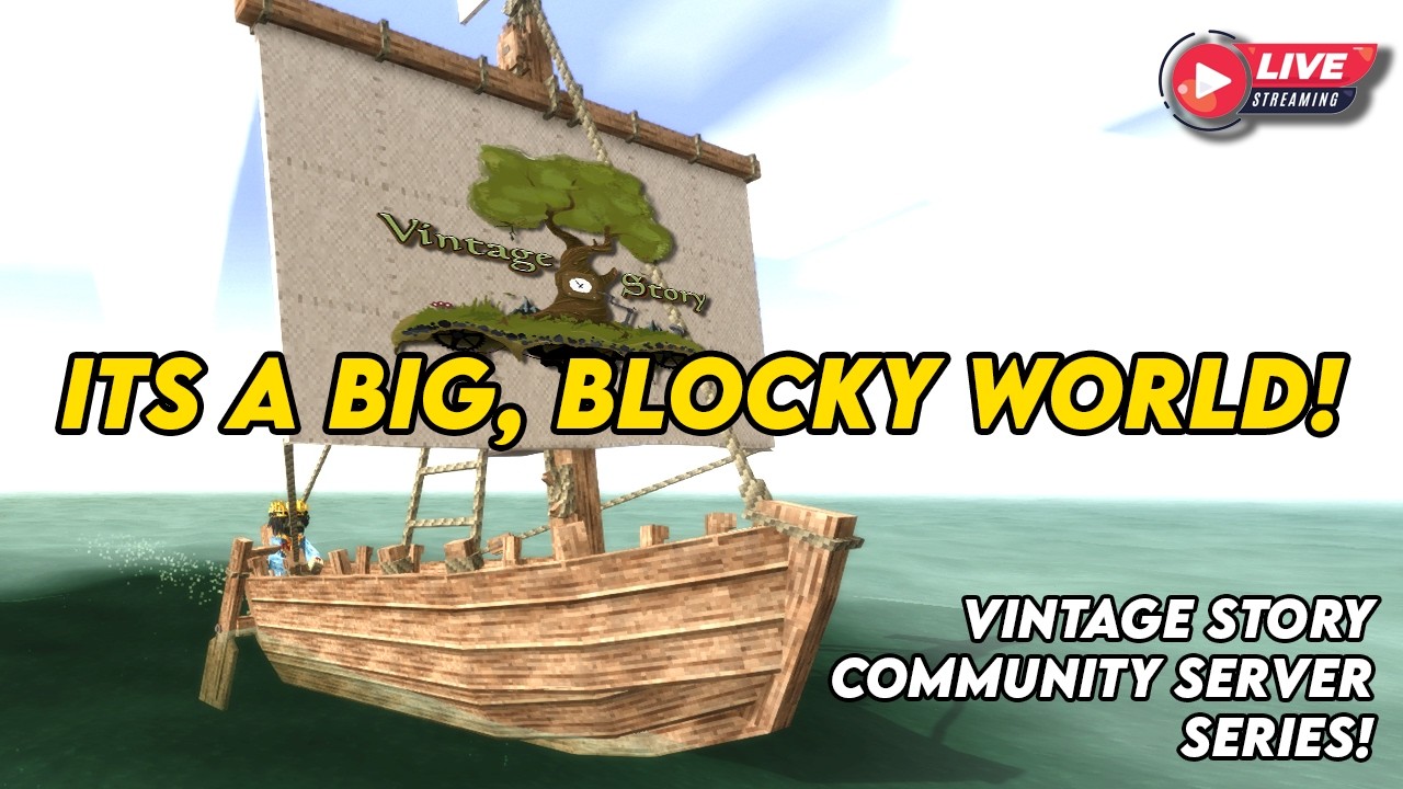 A Day in the Life of Homesteading [VOD] | Vintage Story Custom Community Server | (Cozy/Chill)