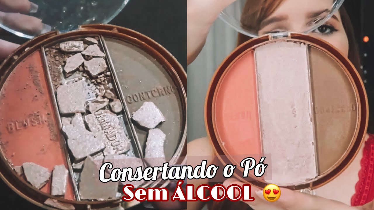 COMO RECOMPACTAR MAQUIAGEM QUEBRADA com SORO FISIOLÓGICO | Debora Freitas
