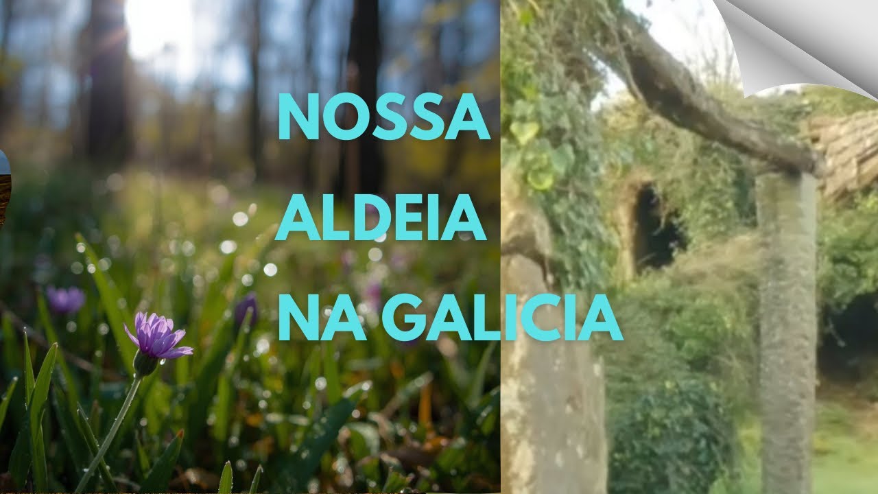 Tour pelos arredores da nossa casa  na Galicia Espanha 