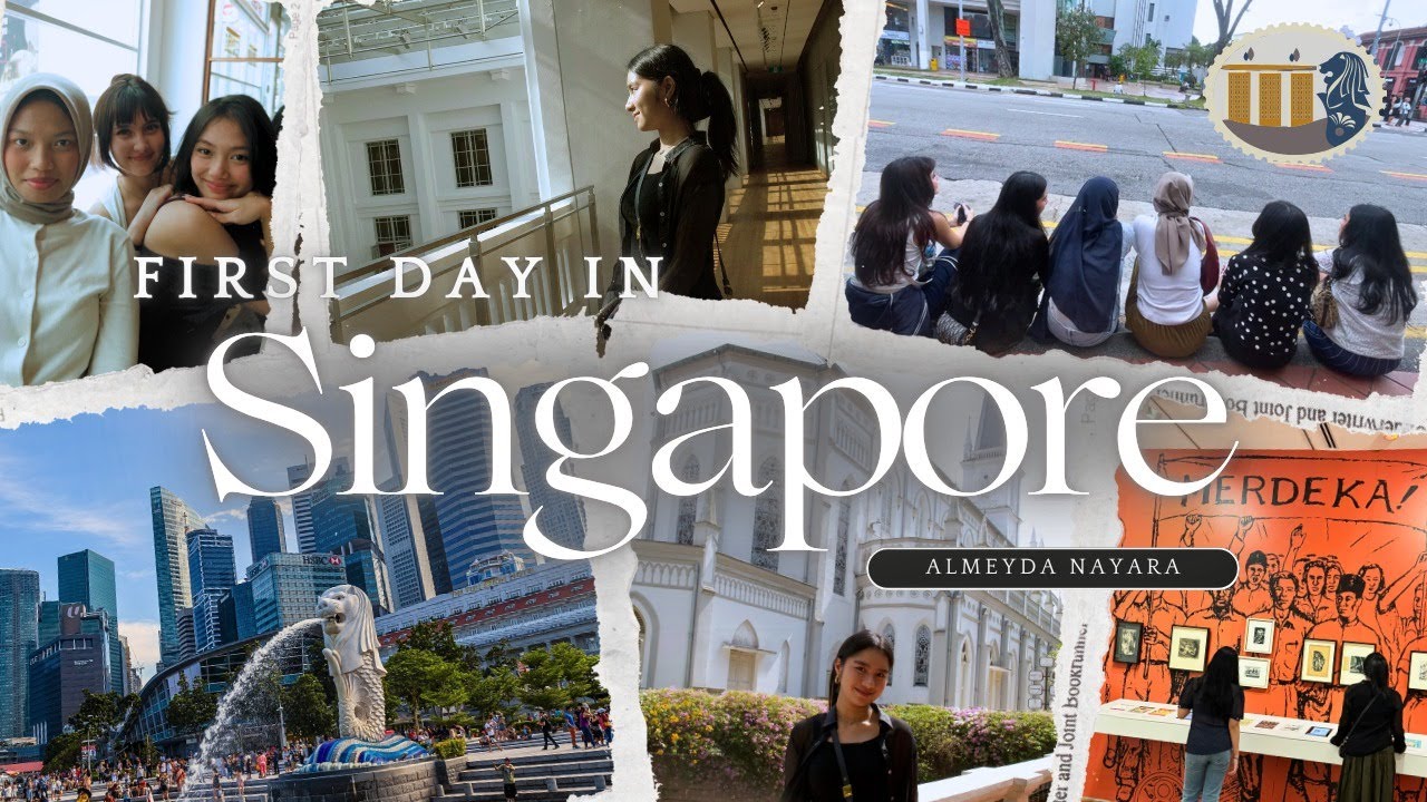 Kita ke SINGAPORE! Day 1: CHIJMES, National Gallery, Haji Lane! | Almeyda Nayara