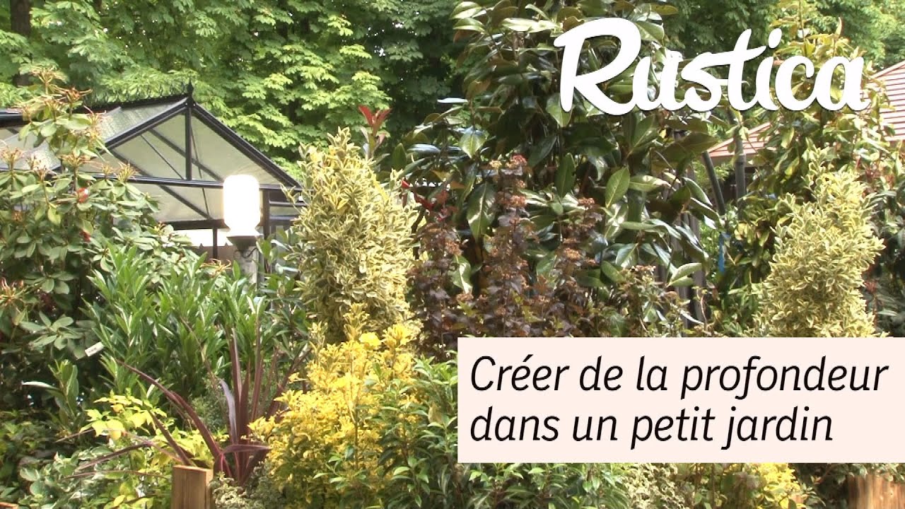 Comment donner de la profondeur &agrave; un petit jardin