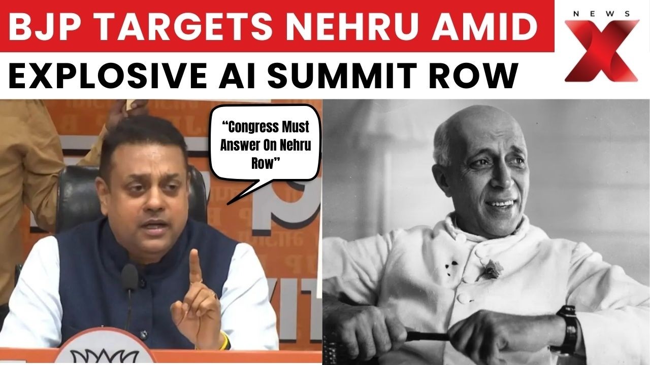 BJP Slams Congress: “Nehru Was Compromised, Acted Like British” Amid AI Summit Row | NewsX