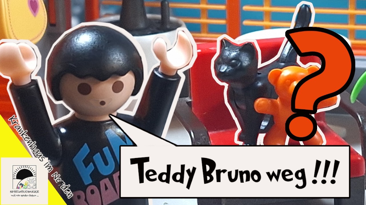 Die geheimnisvolle Katze 🐈 😱 | Krankenhaus Nord | Playmobil Stop Motion