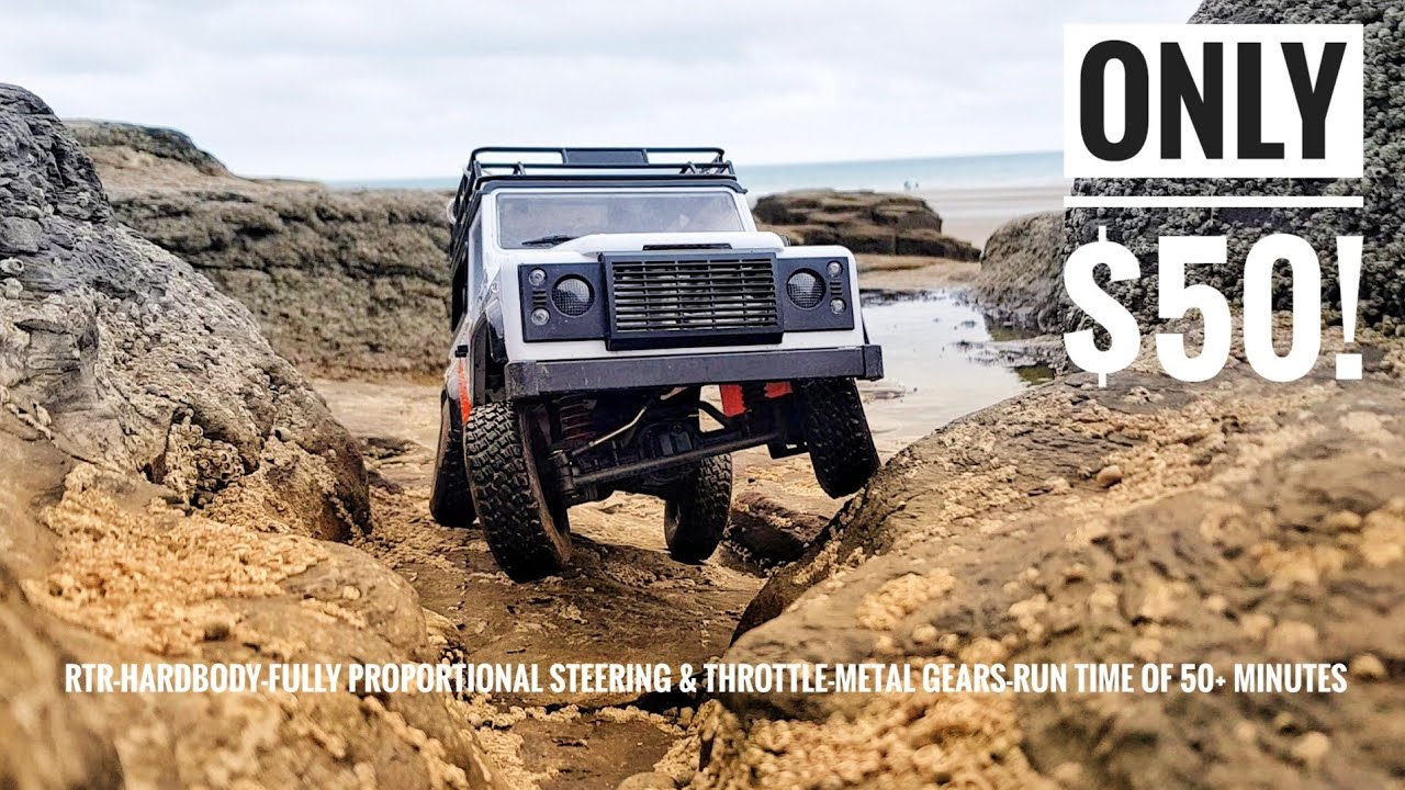 MN 99 Landrover Defender D90 Trail Truck taking on Amroth Coast!