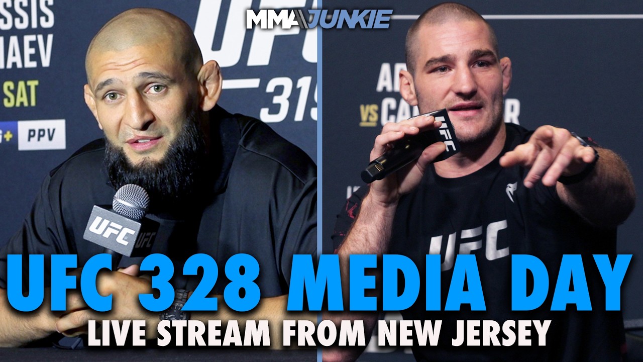🔴 UFC 328: Chimaev vs. Strickland media day