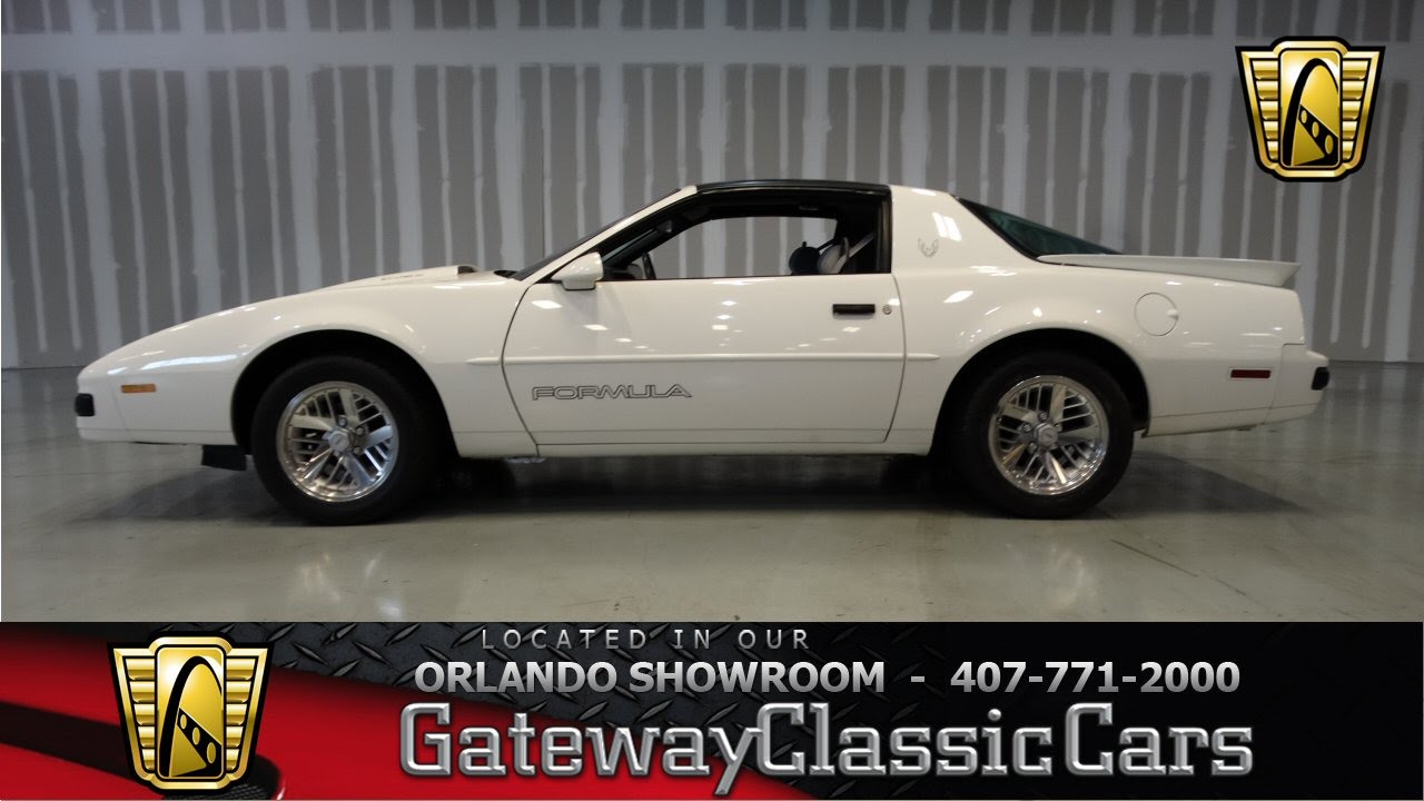 1990 Pontiac Firebird Formula Gateway Classic Cars #369