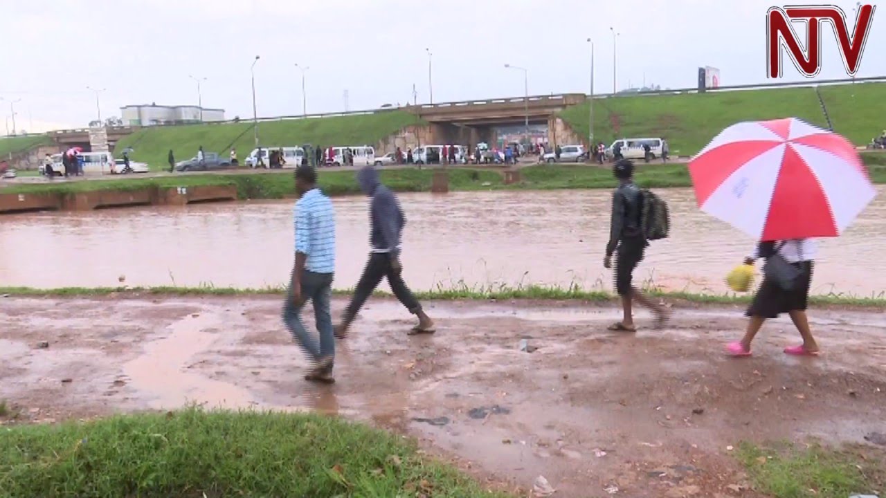 Heavy rains cause flooding all over Kampala