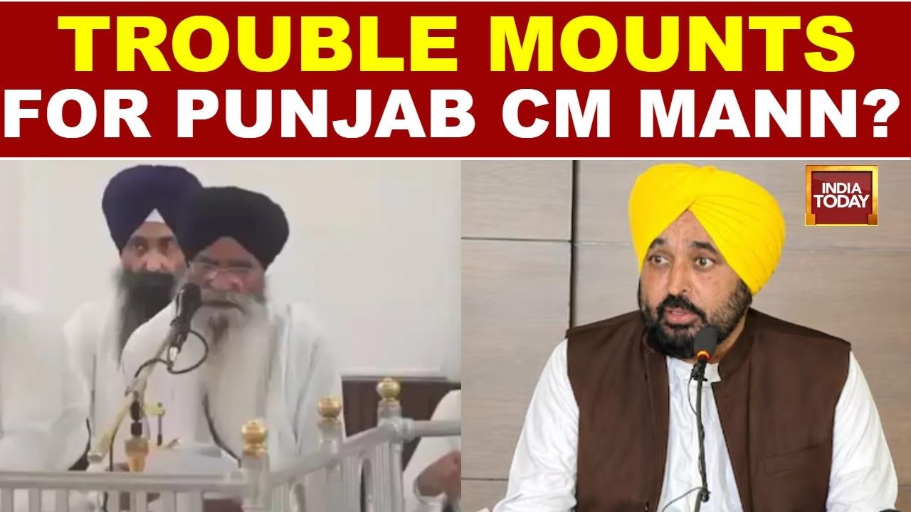 LIVE: Sacrilege Row Escalates, SGPC Seeks FIR Against Punjab CM Bhagwant Mann Over Viral Video