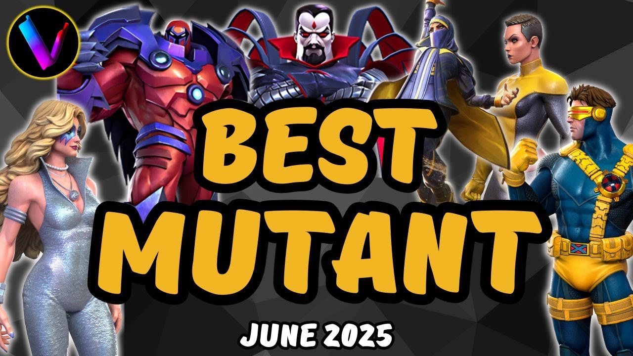 The Top 10 Best Mutant Champions in MCoC - Vega's Tier List - June 2025